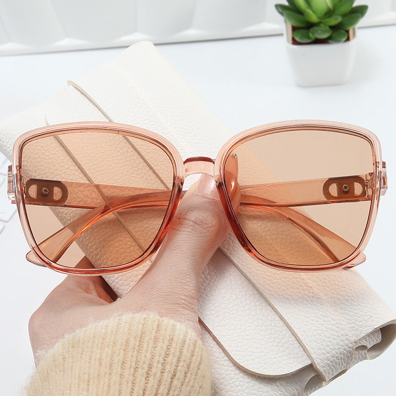 Damen elegante Oversized-Sonnenbrille im modernen Design Karnz