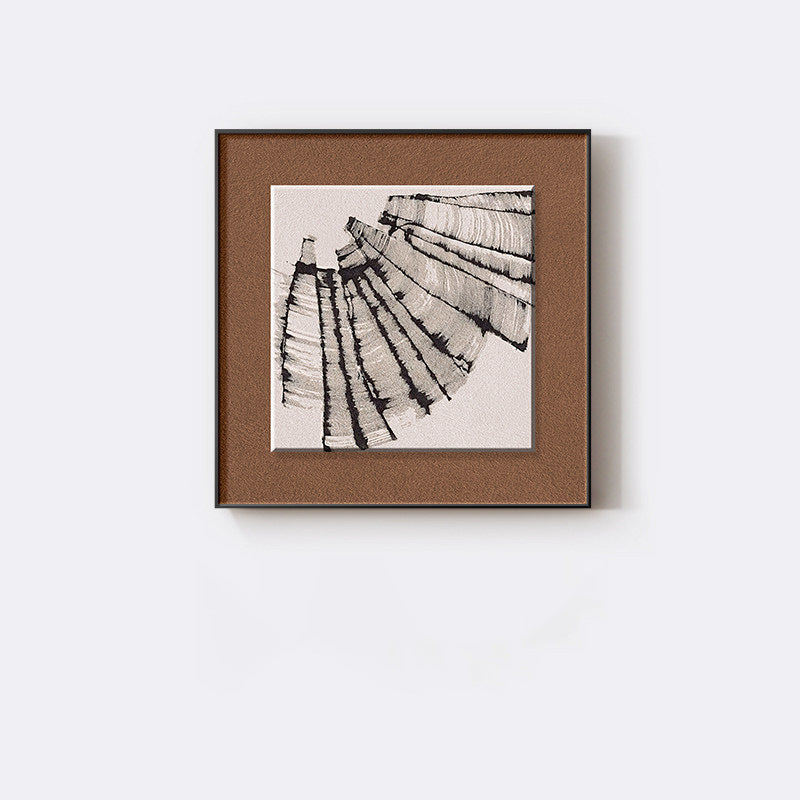 Abstrakte textile Wandkunst
