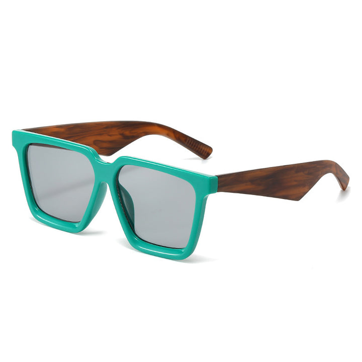 Oversized Schildpatt Mode Sonnenbrille Karnz