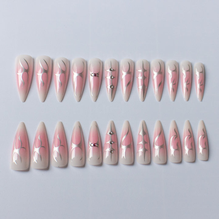 Künstlerisches Stiletto Nail Art Design Kit