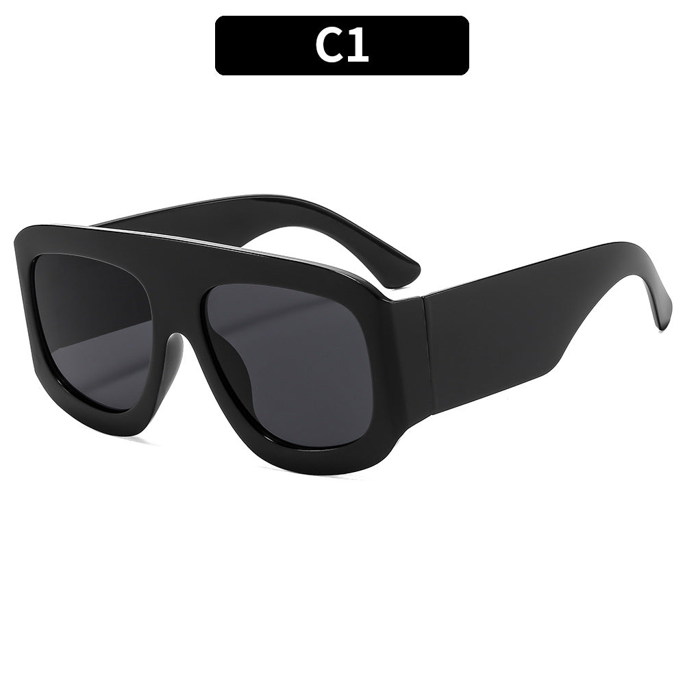 Modische Chunky-Frame-Sonnenbrillen