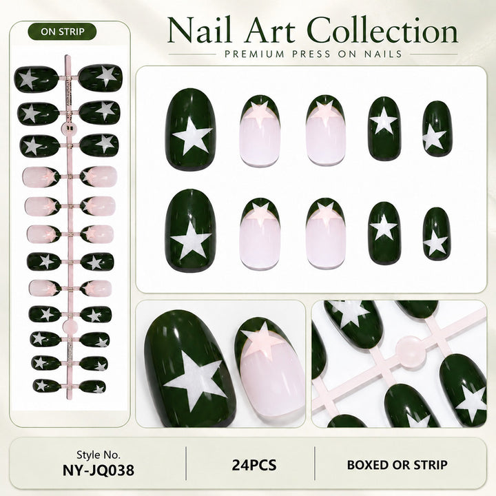 Kreative Nagelkunst mit Sternmotiven Karnz