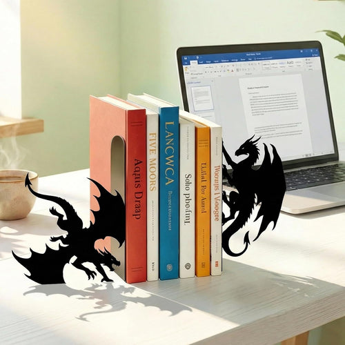 Drachen-Themen Metall Buchstützen