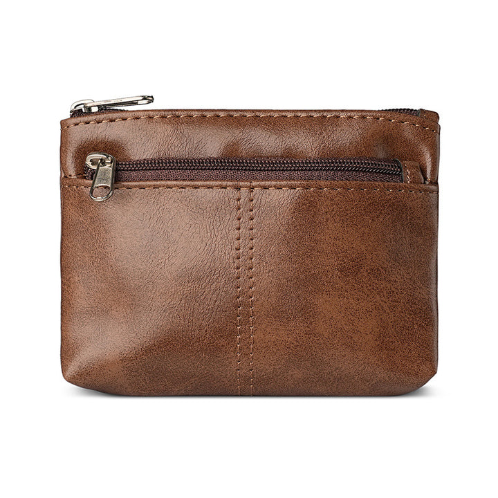 Kompakte Reißverschluss-Münztasche