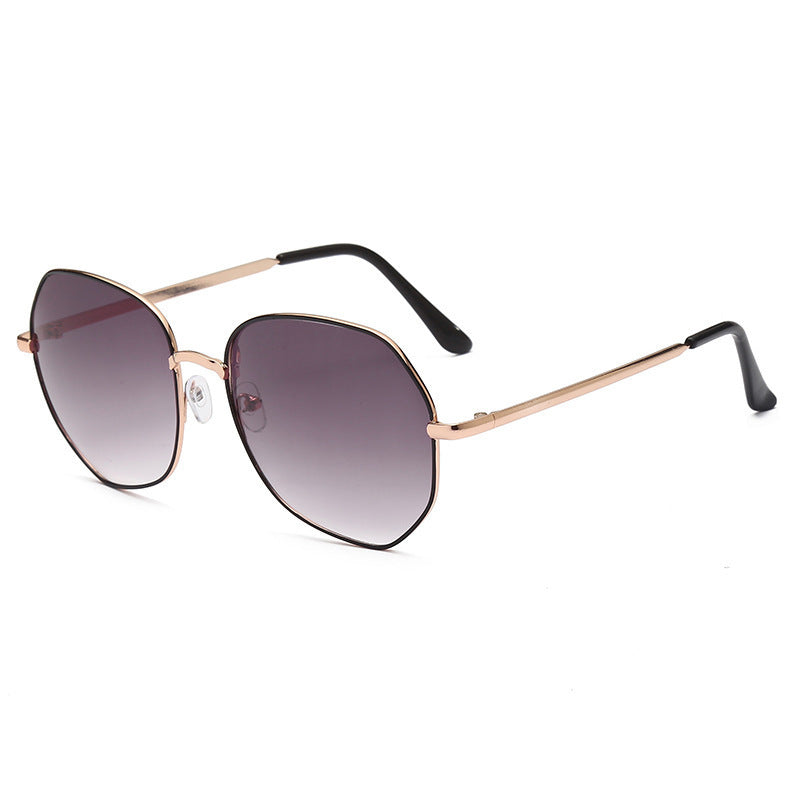 Damen modische Sonnenbrille mit achtckiger Form und polarisierten Gläsern Karnz