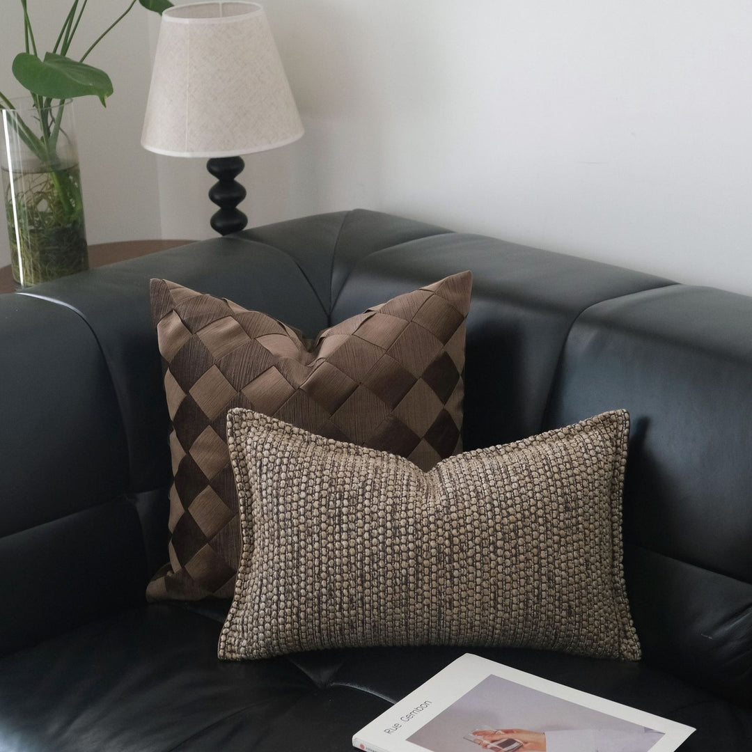 Strukturierte gewebte Akzentkissen für Sofa-Dekor