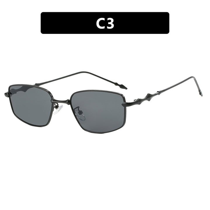 Damen modische Sonnenbrille mit innovativem Rahmen und UV-Schutz Karnz