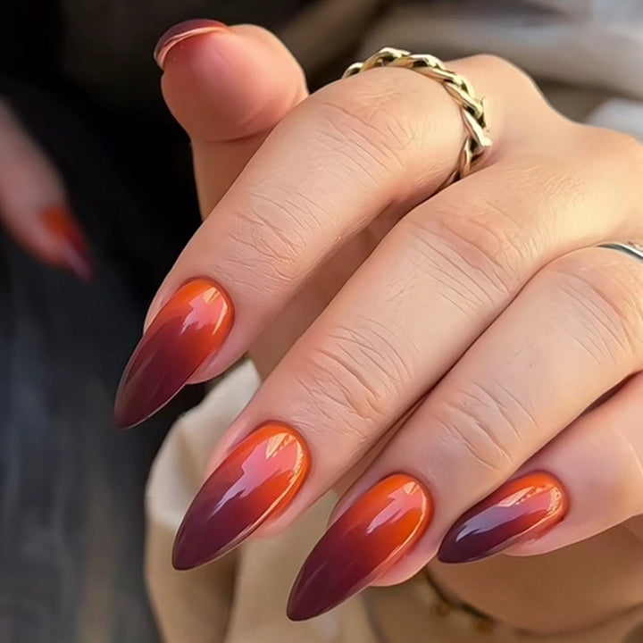 Ombre Stiletto Press-On Nails Set Karnz