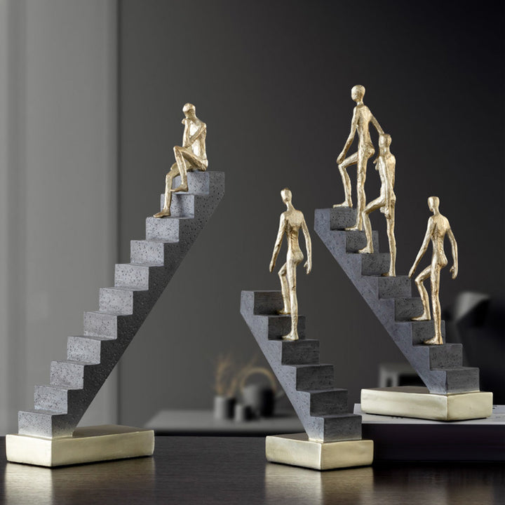 Treppenfigurative Skulptur