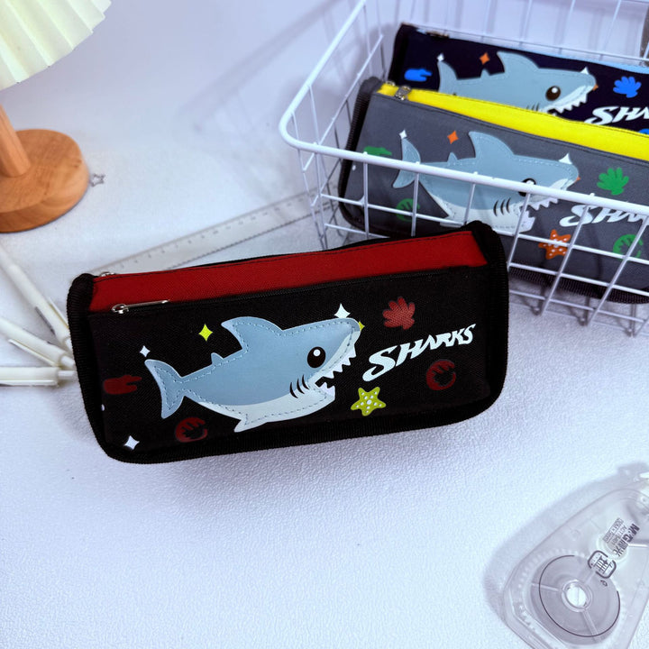 Stylisches Haifisch Design Stiftetui Karnz