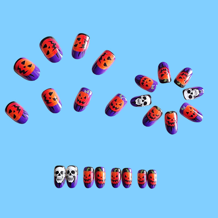 Halloween Nail Art Kunstnägel Karnz