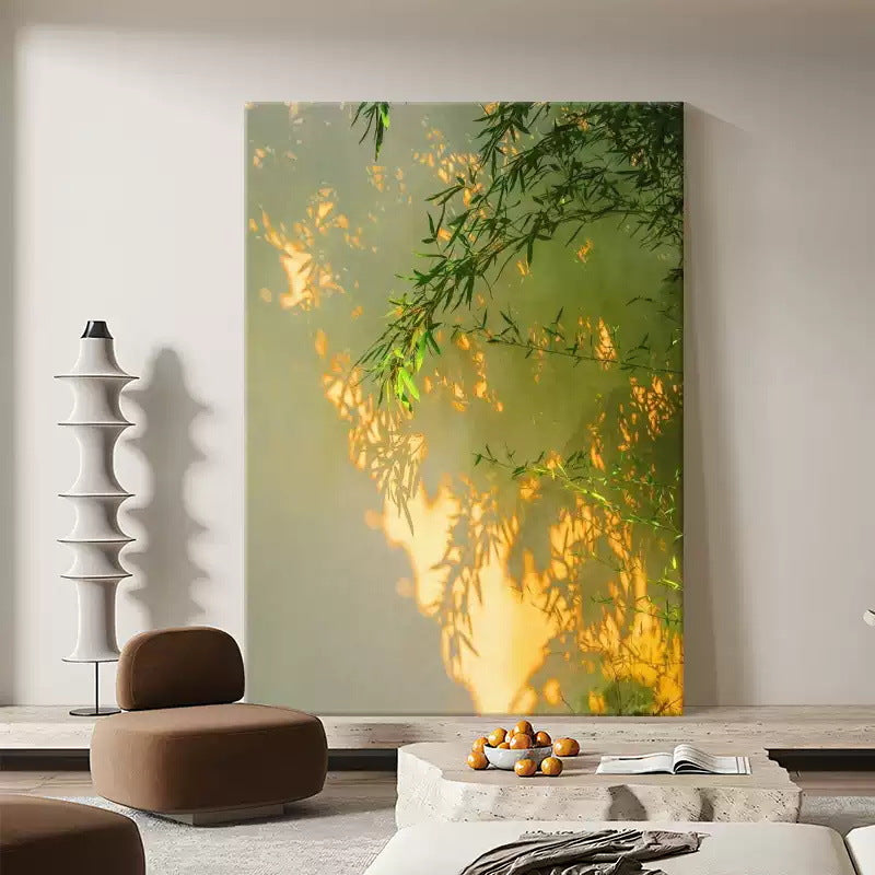 Botanisches Motiv Leinwandkunstwerk