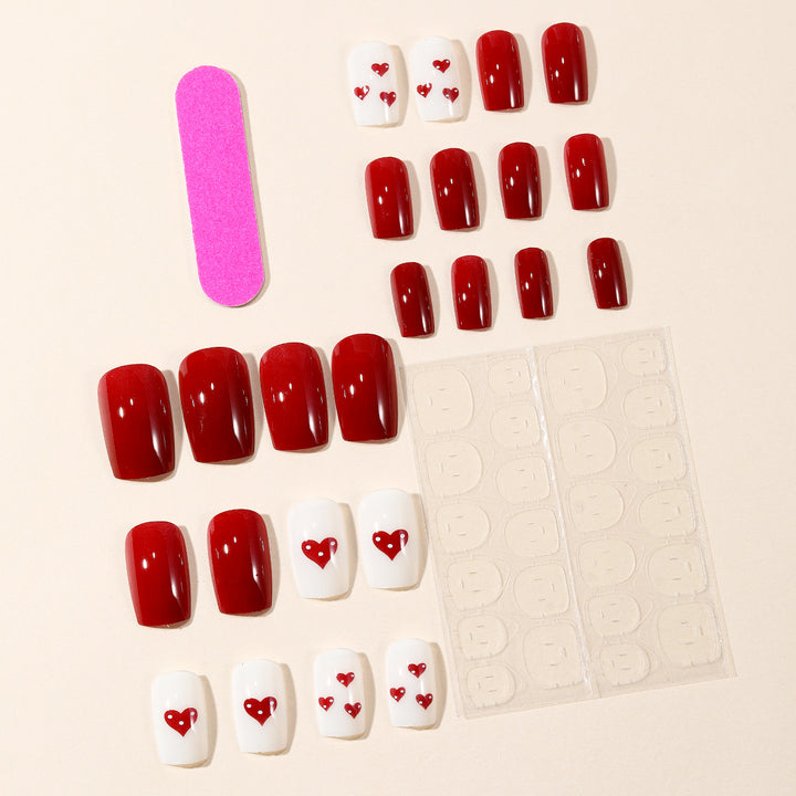 Herz-Themen-Nagelkunst-Set Karnz