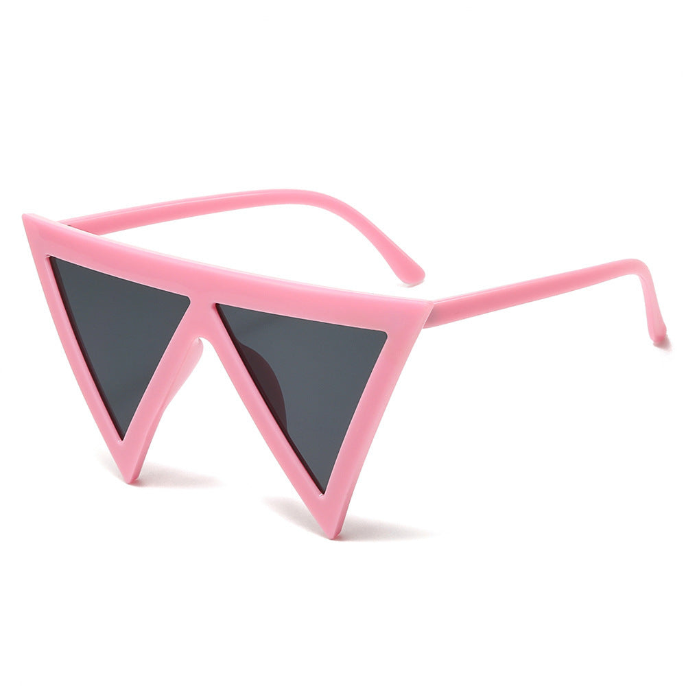 Futuristische, dreieckige Sonnenbrille Karnz