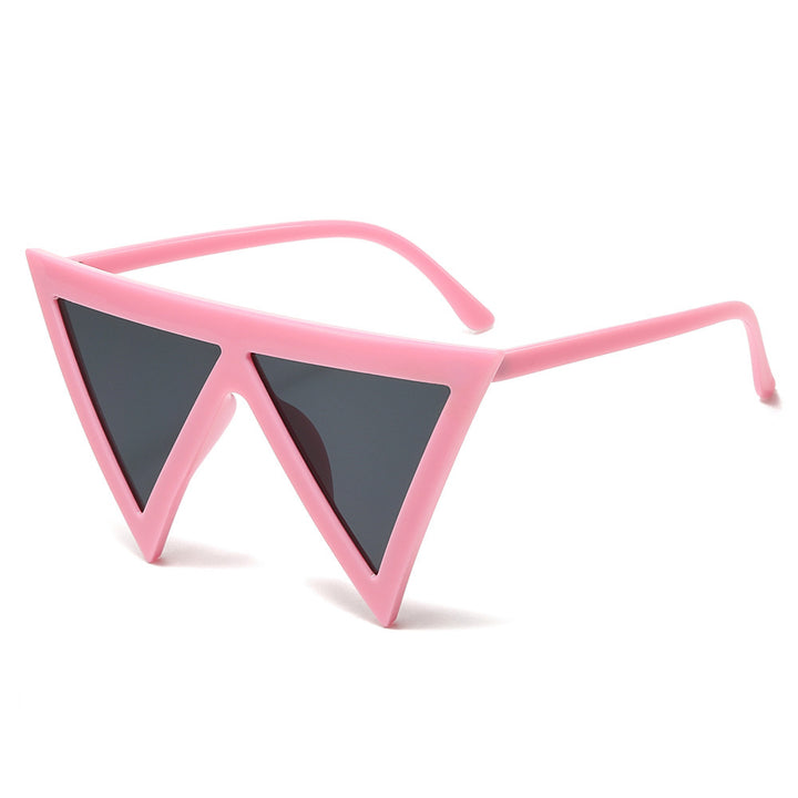 Futuristische, dreieckige Sonnenbrille Karnz