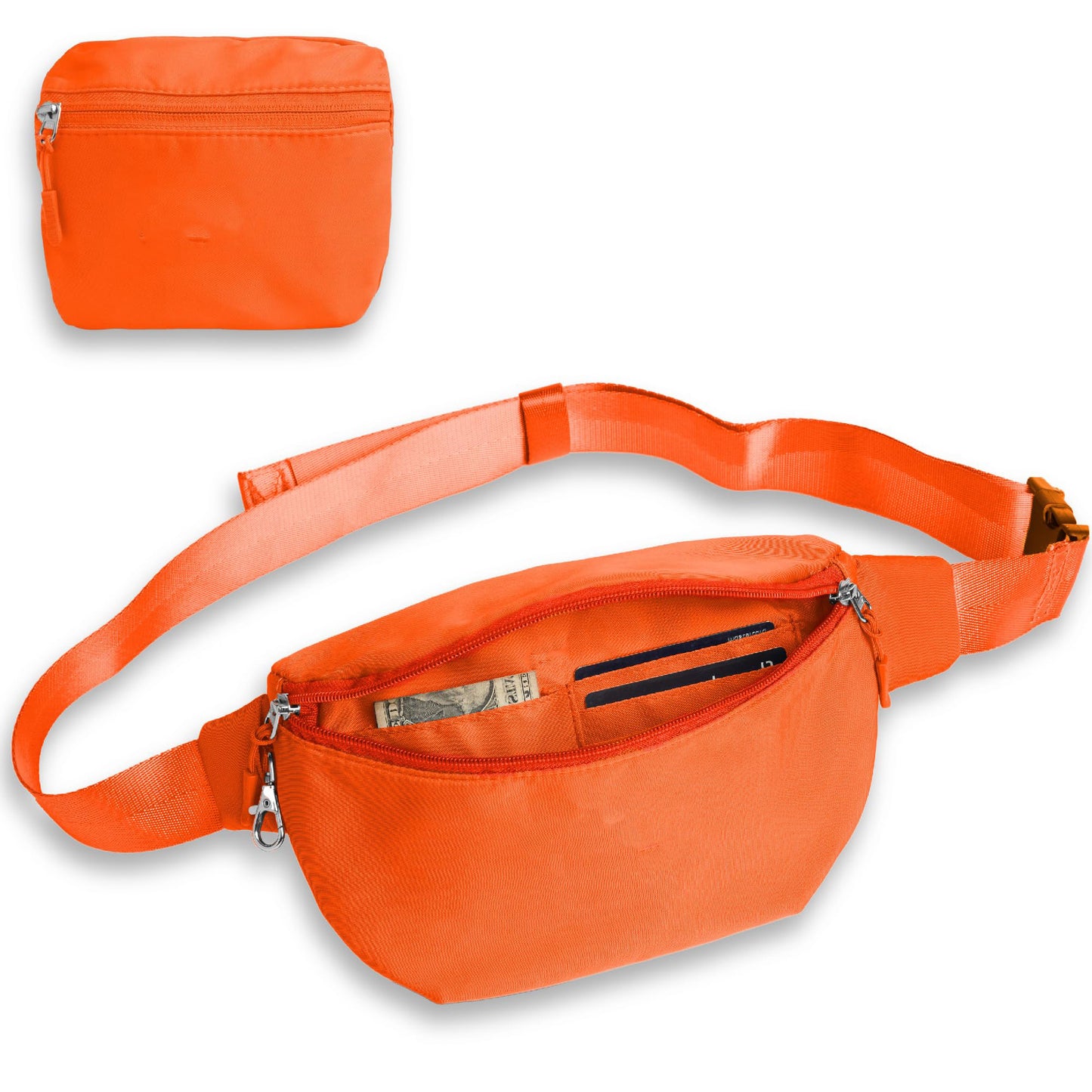 Unisex praktische Bauchtasche mit mehreren Fächern Karnz