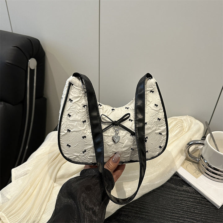 Charmante mit Schleifenverzierung Handtasche Karnz