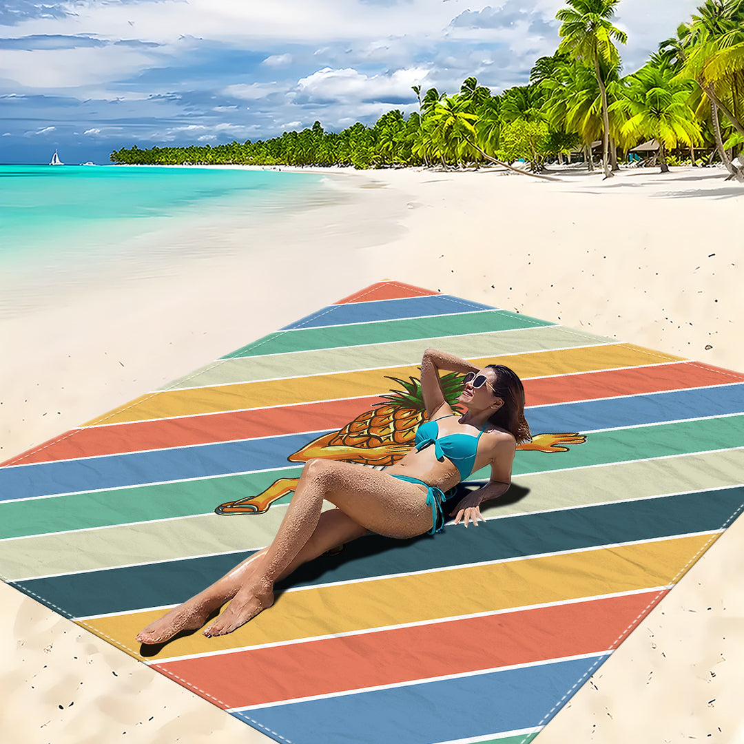 Mandala Design Strandmatte Karnz