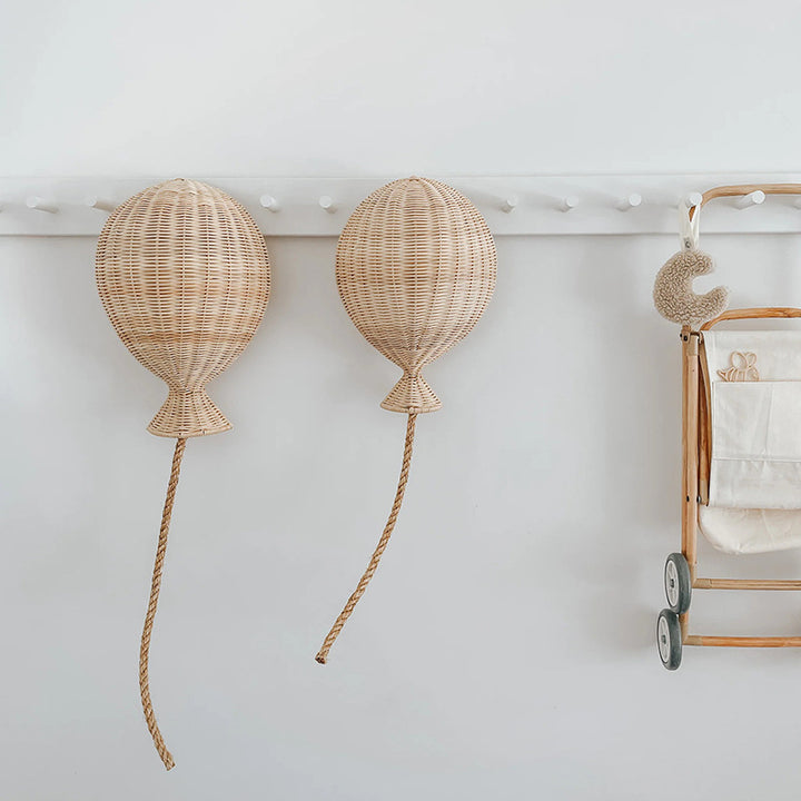 Dekorativer Wandschmuck in Form eines Heißluftballons Karnz