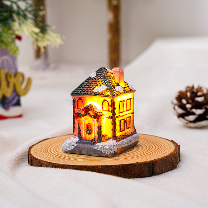 Dekorative Weihnachtsbeleuchtungshaus Karnz