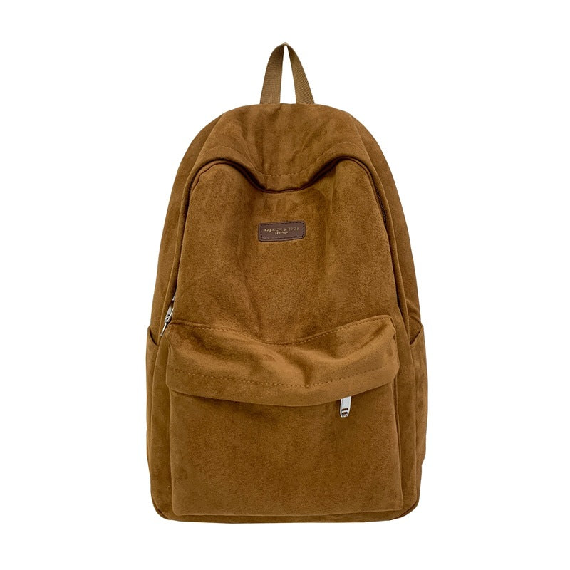 Stylische Wildleder-Rucksack Karnz