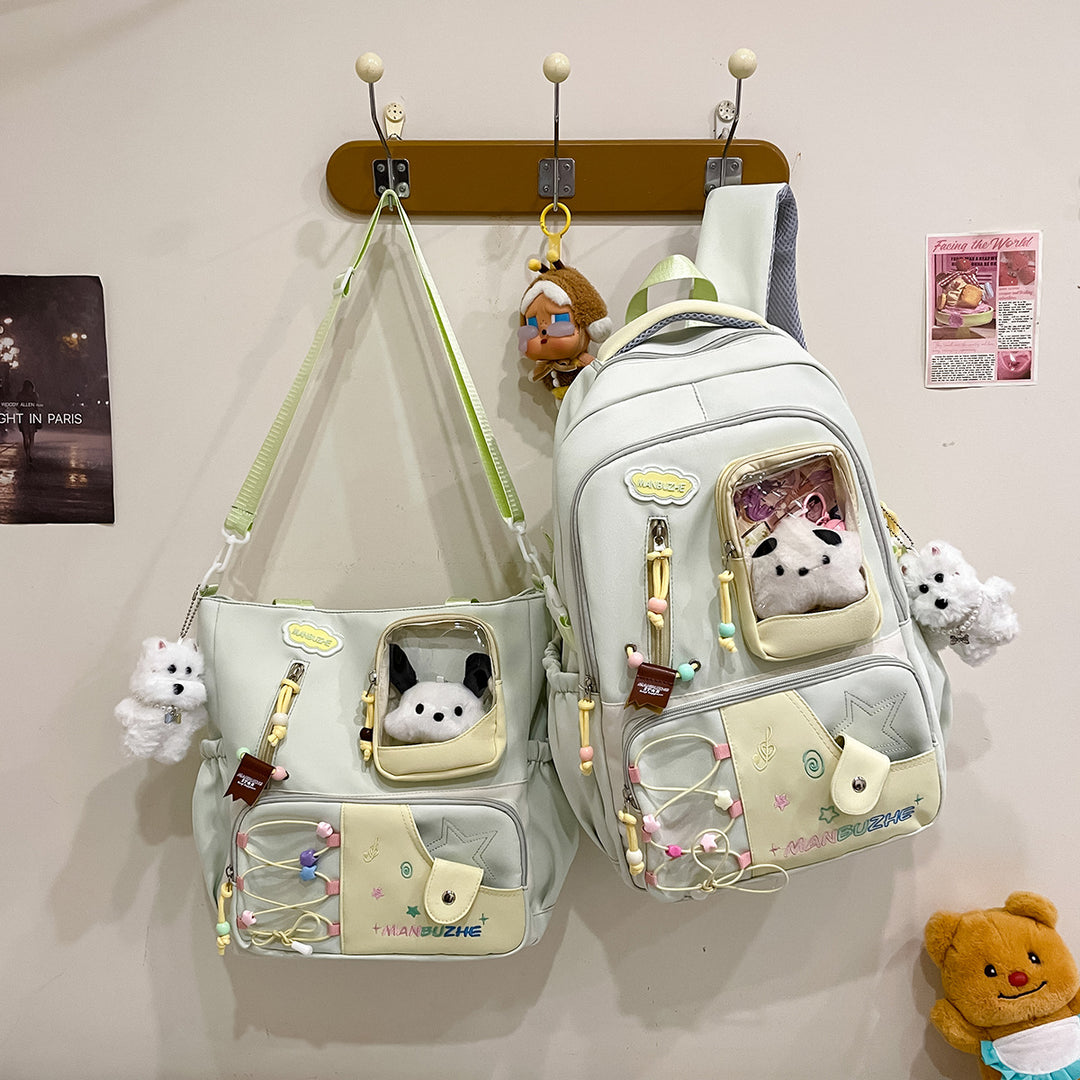 Spaßiger und verspielter Plüsch-Rucksack