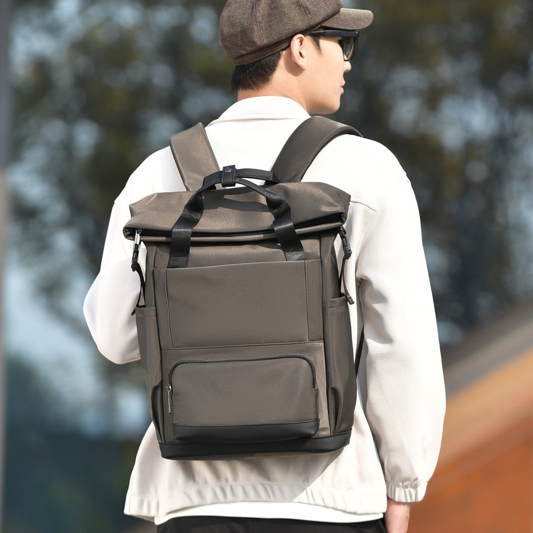 Langlebiger wasserdichter Roll-Top-Rucksack Karnz