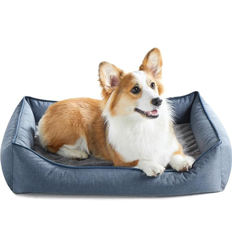 Orthopädisches Hundebett mit Unterstützung