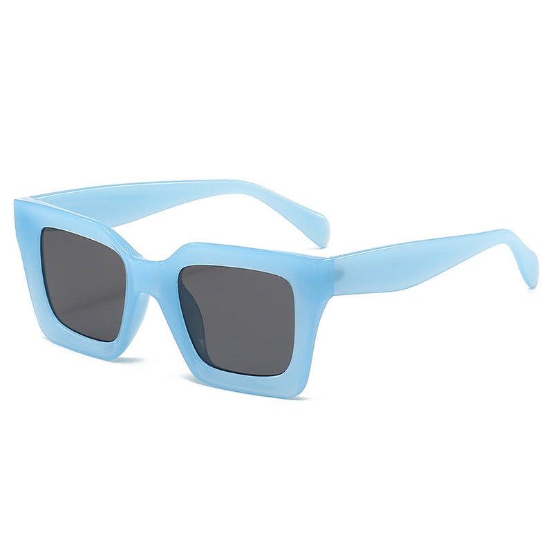 Damen Modische quadratische Sonnenbrille mit trendigem Rahmen und schützendem UV-Filter Karnz