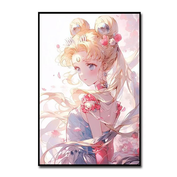 Fantasy-Charakter-Artdruck auf Leinwand Karnz