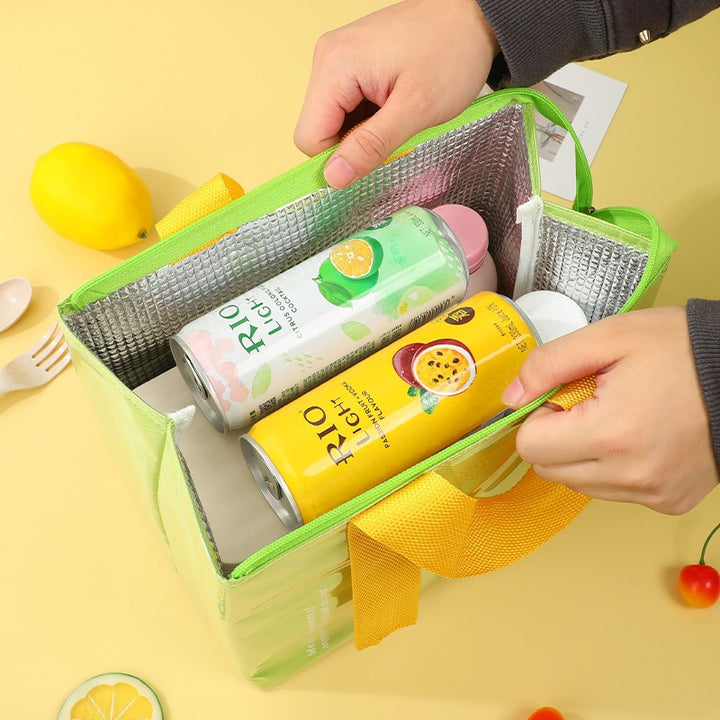 Isolierte Lunch-Tasche mit Reißverschluss