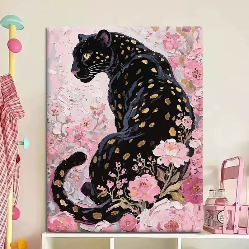 Künstlerische tierische Wandkunst auf Leinwand Karnz