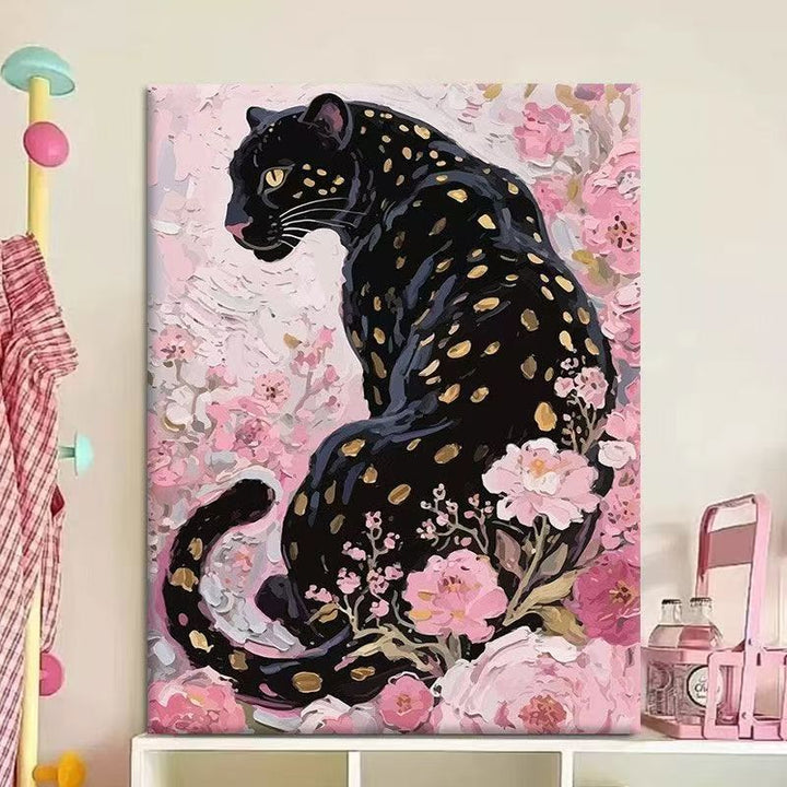 Künstlerische tierische Wandkunst auf Leinwand Karnz