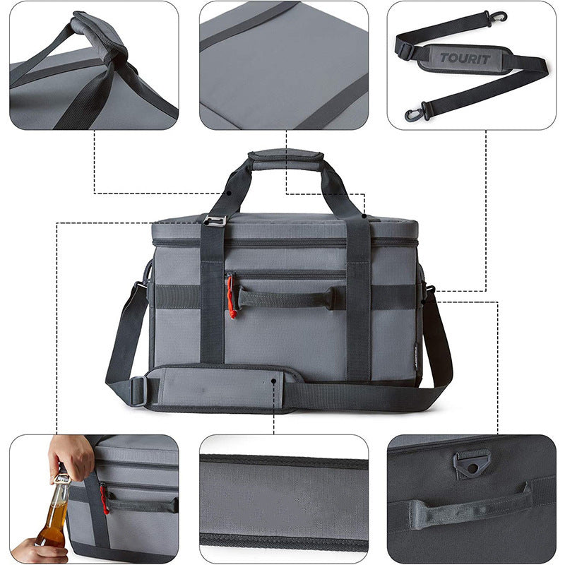 Große Kapazität Isolierte Kühltasche Karnz