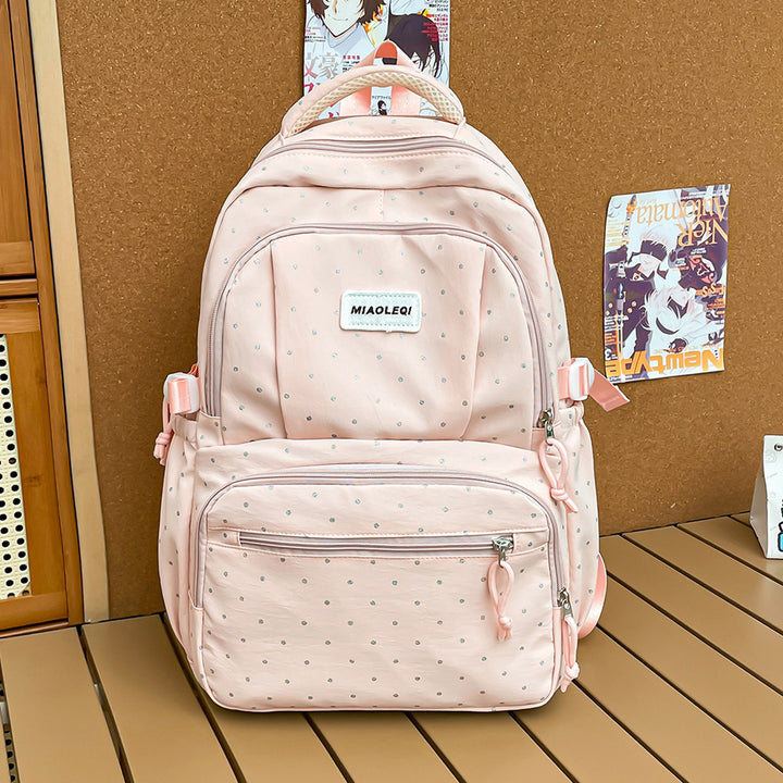 Multifunktionaler Pünktchen Rucksack Karnz