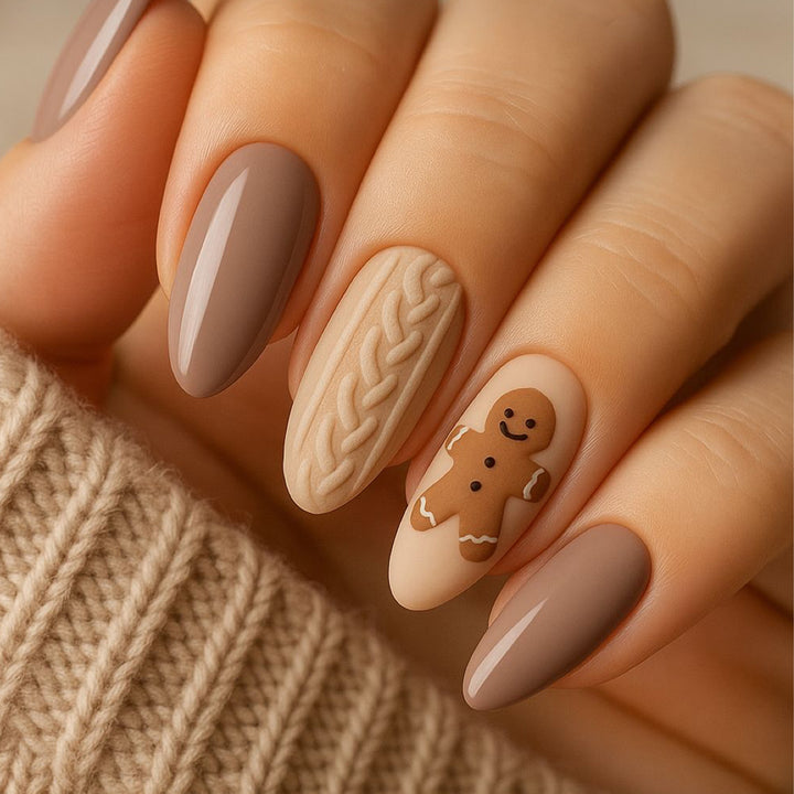Gemütliche, vom Winter inspirierte Nagelkunst-Tipps Karnz