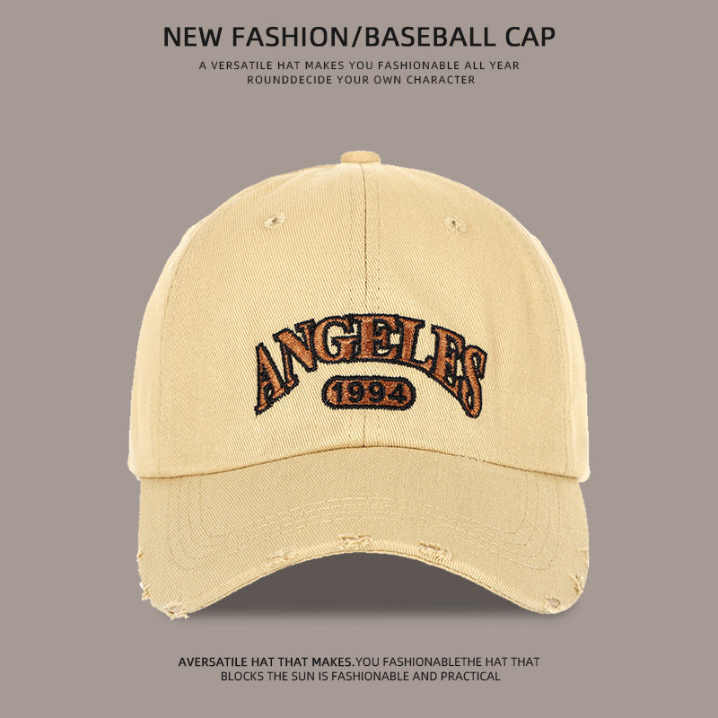 Vintage Abgenutzte Baseballmütze