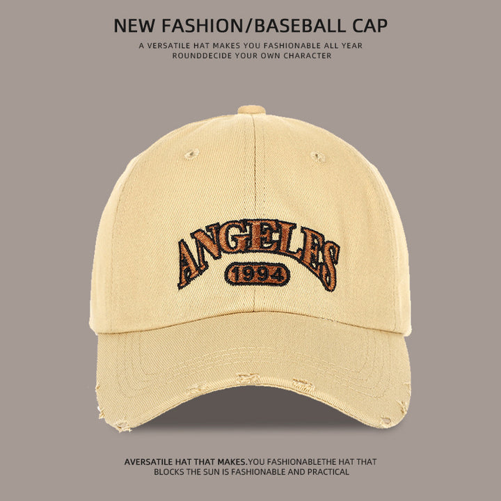 Vintage Abgenutzte Baseballmütze