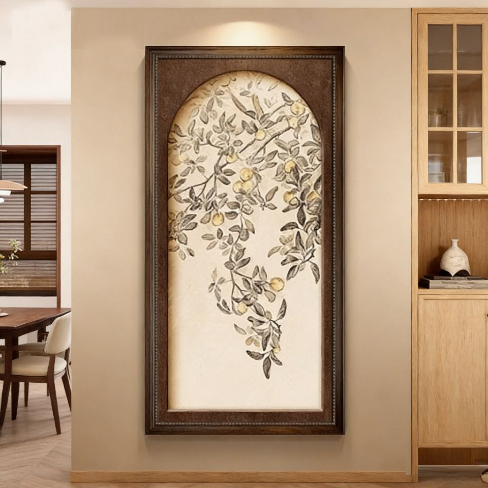 Elegante Botanische Wandkunst Druck