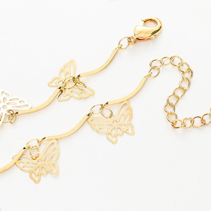 Schmetterlingsdesign Choker-Halskette Karnz
