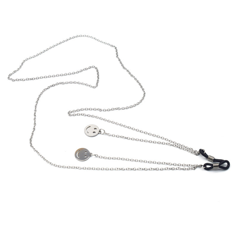 Chic Smiley Face Brillenband Karnz