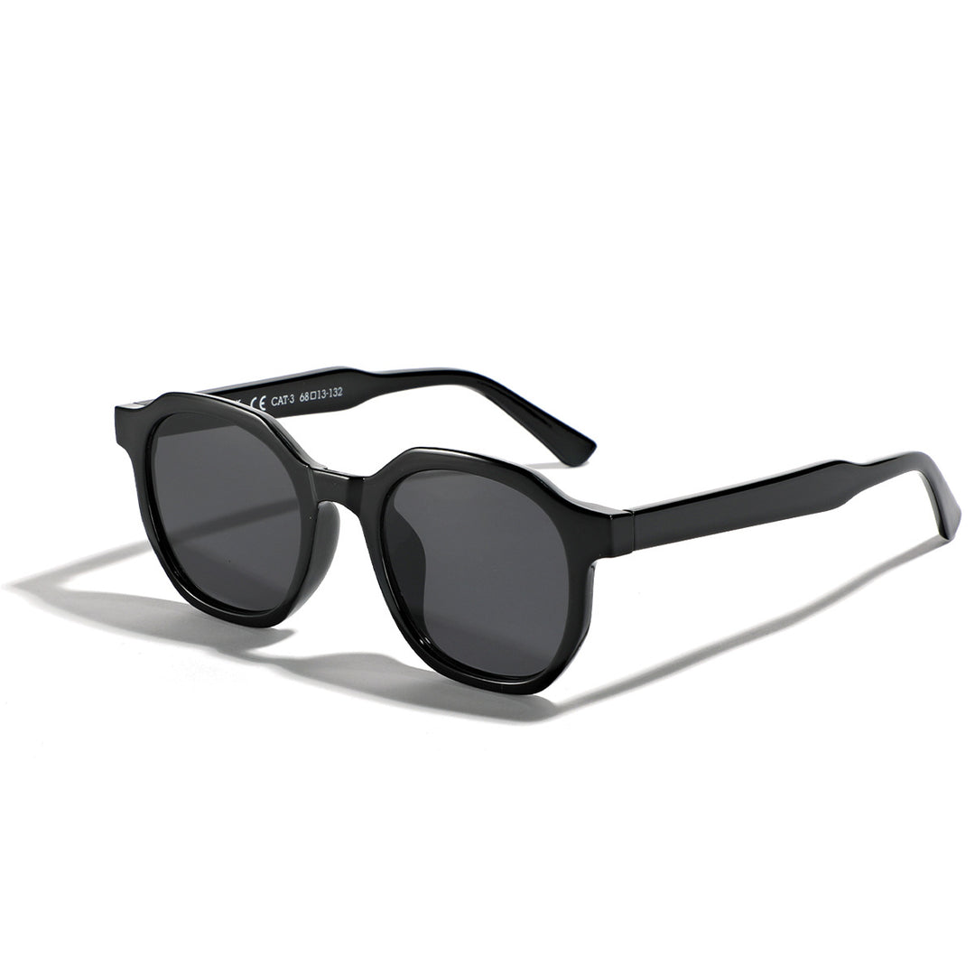 Damen stilvolle Sonnenbrille im modernen, kantigen Design Karnz