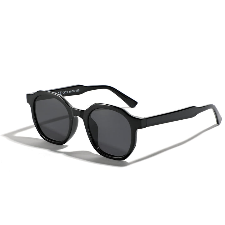 Damen stilvolle Sonnenbrille im modernen, kantigen Design Karnz