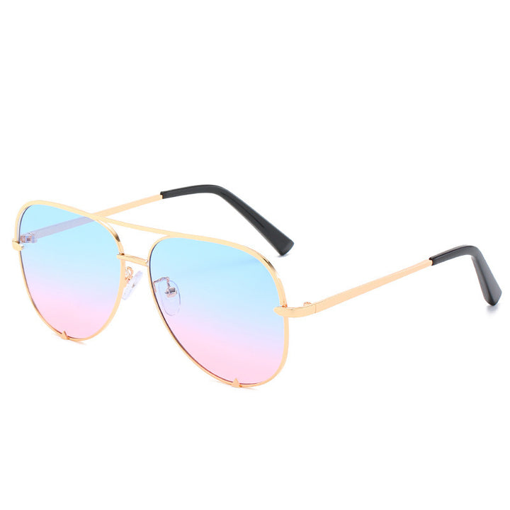 Modebewusste Aviator-Sonnenbrillen Karnz