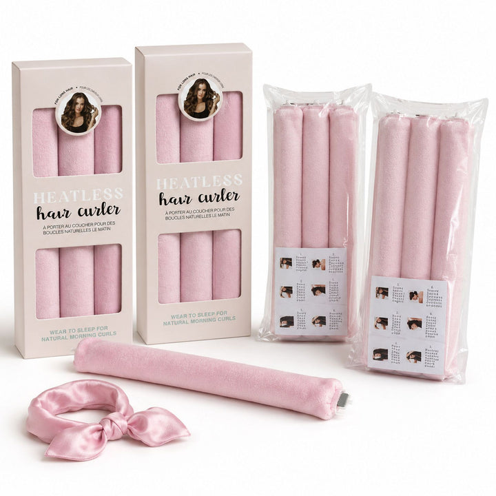 Hitzefreie Lockenstab-Set