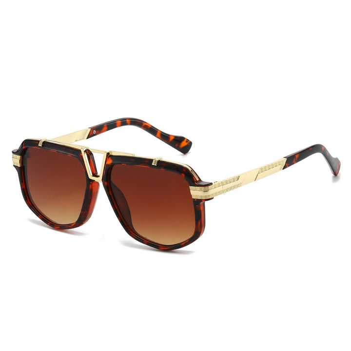 Fashion-Forward Geometric Sonnenbrille Karnz
