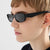Damen modische Sonnenbrille mit stilvollem, rechteckigem Rahmen Karnz