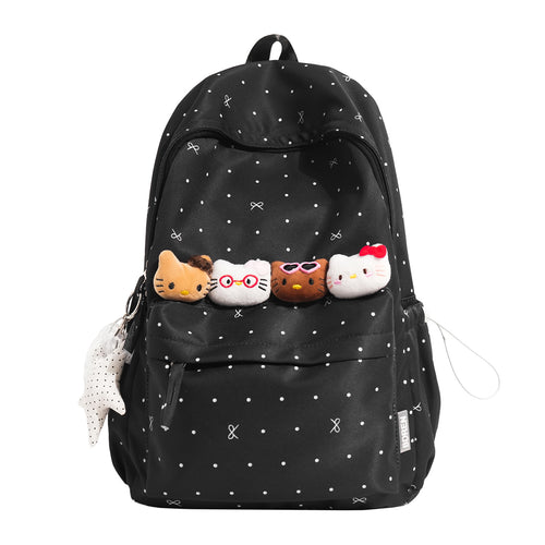 Süßer Plüsch-Charakter-Rucksack Karnz