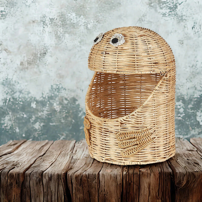 Verspielter Aufbewahrungskorb im Tierdesign Karnz