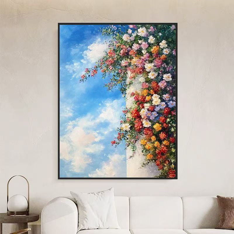 Florale Landschaft Wandkunst Karnz